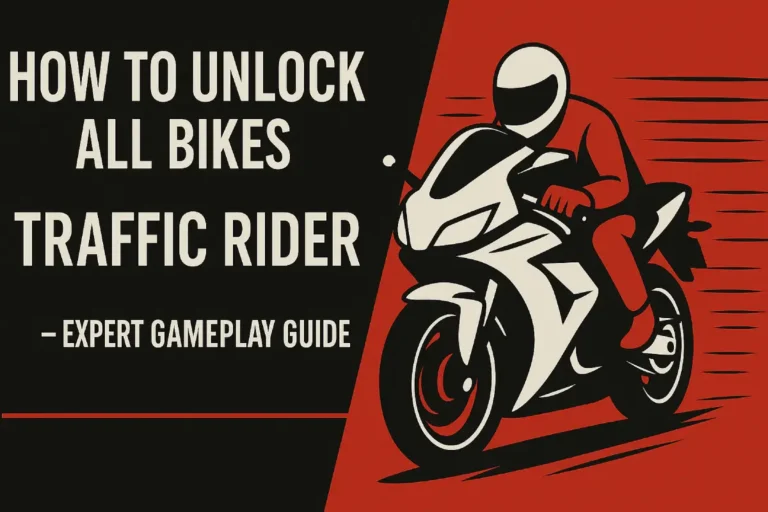 How to Unlock and Hack All Bikes in Traffic Rider Mod APK